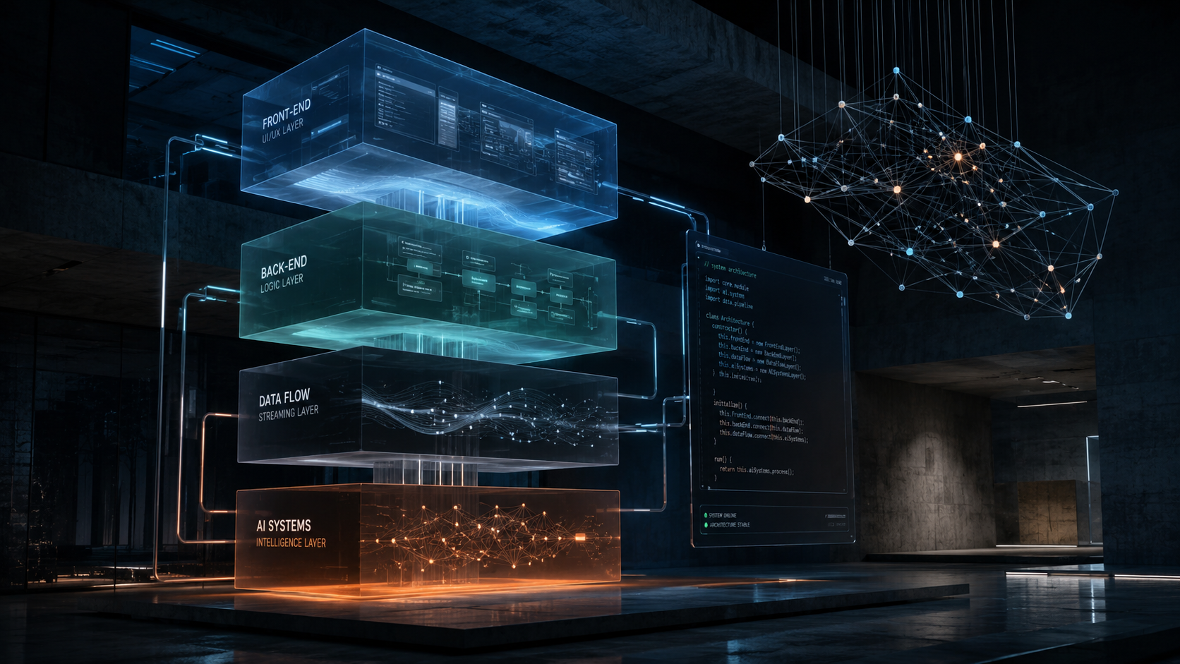 Business operating architecture transitioning from a central bottleneck valve to distributed governed workflows.