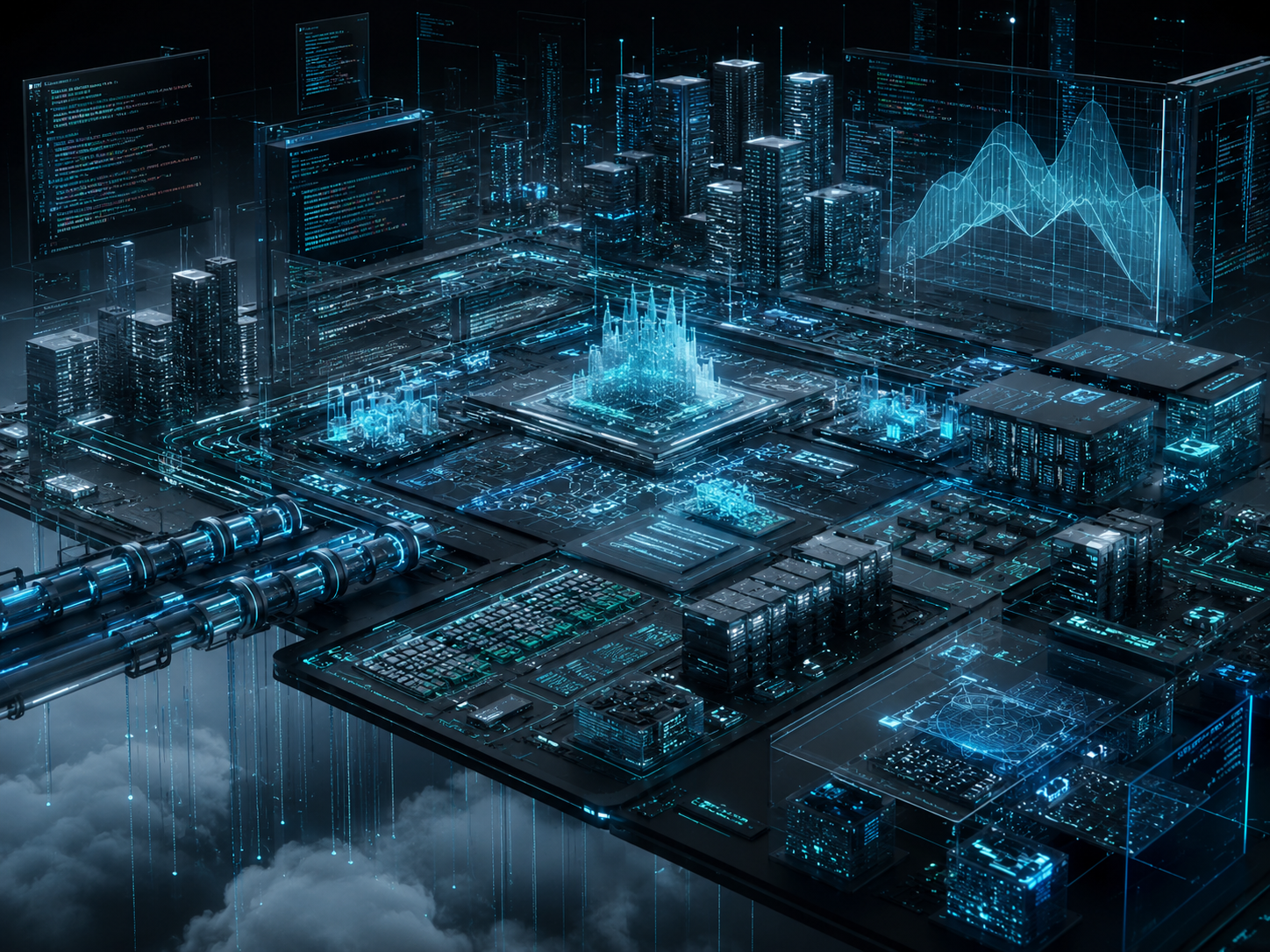 Portfolio fleet network grid topology and autonomous descendant nodes